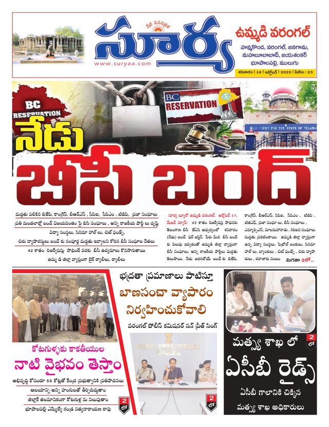 Suryaa Warangal