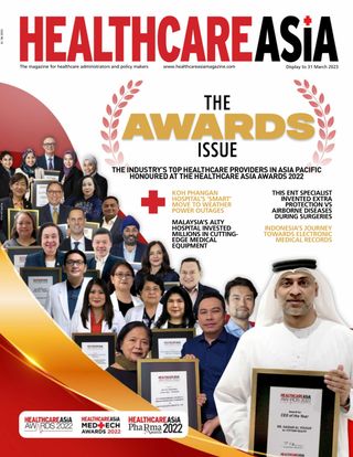 Healthcare Asia Magazine  Cover - Issue 21 Edition