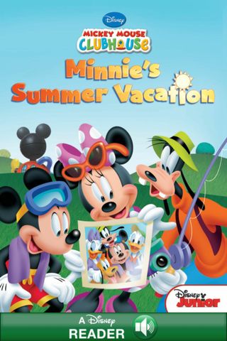 Disney: Mickey Mouse Club House Magazine - Minnie's Summer Vacation Disney: Mickey Mouse Club House Magazine Cover - Minnie's Summer Vacation Edition