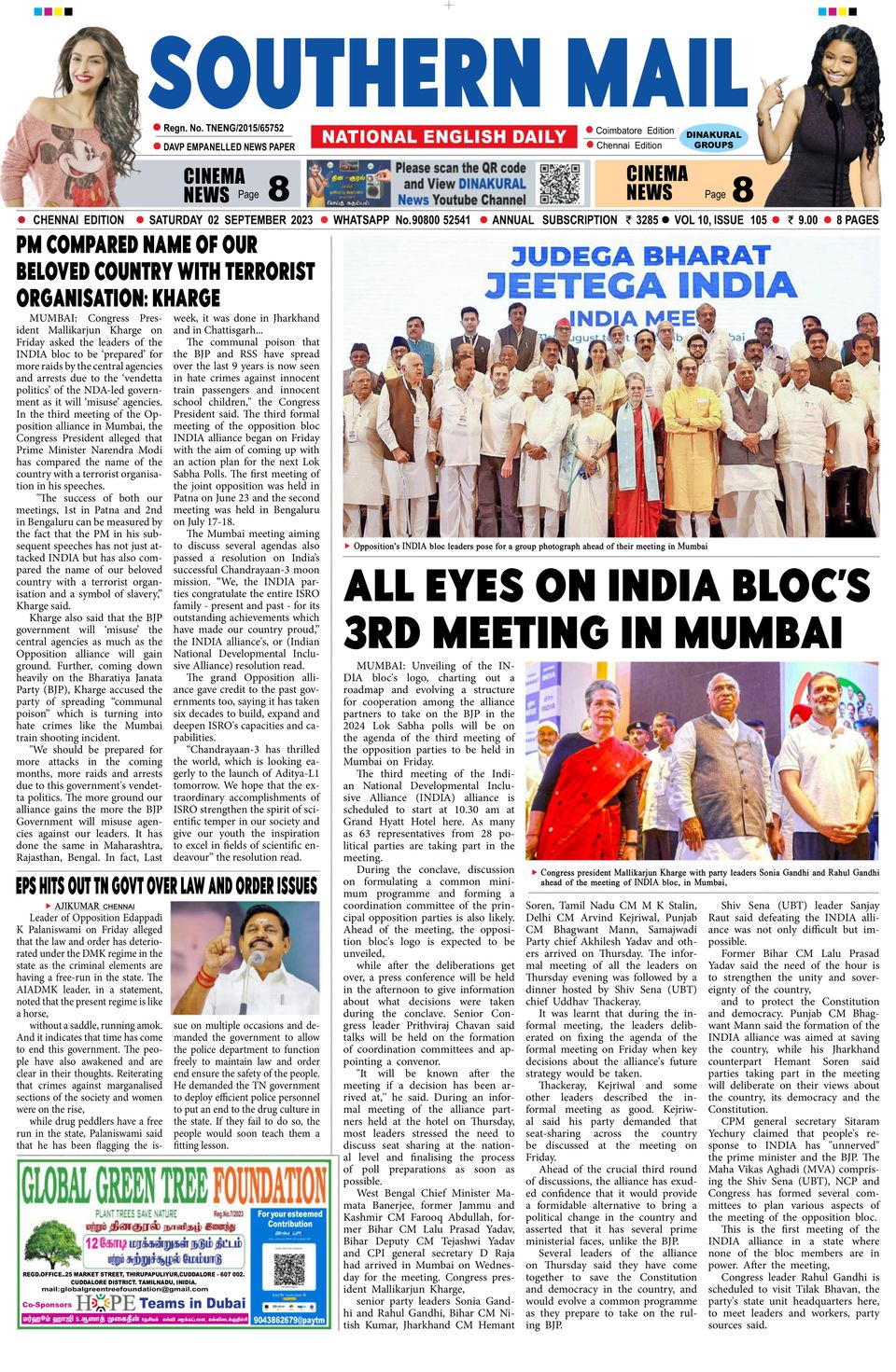 Southern Mail NewspaperSep 2,2023 Newspaper Get your Digital