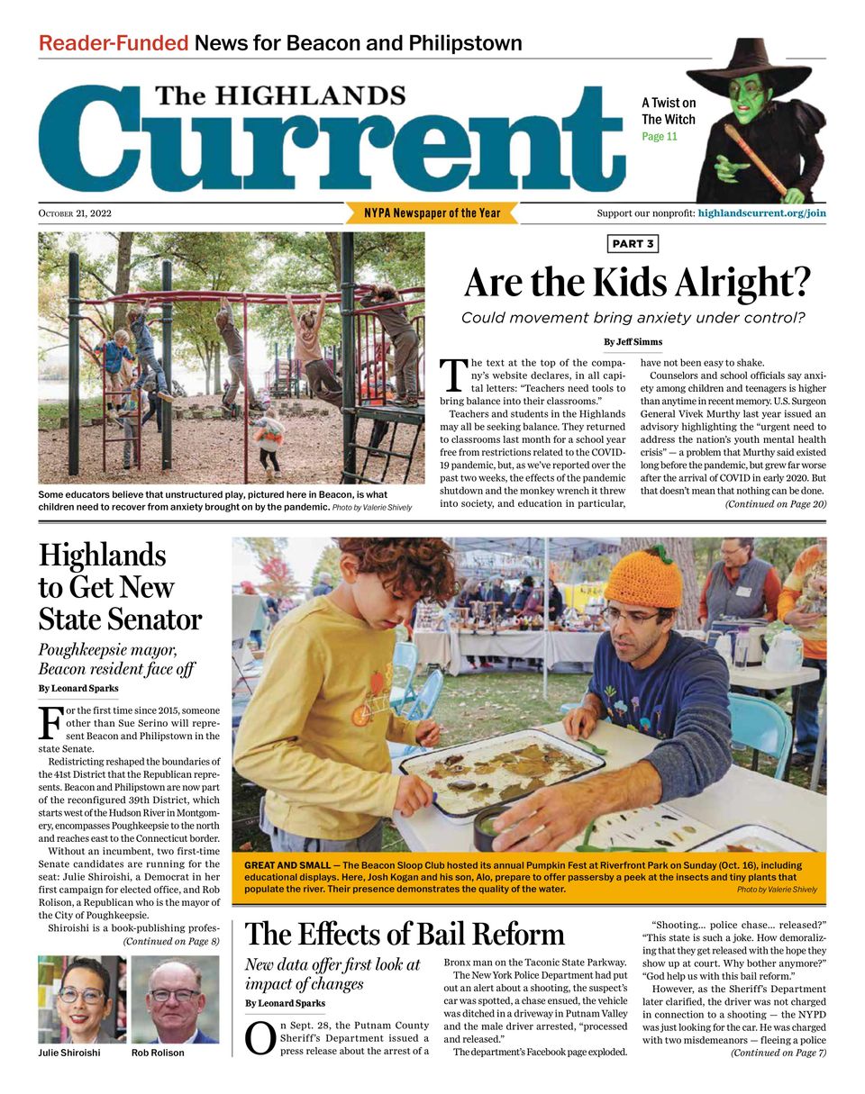 The Highlands CurrentOct. 21, 2022 Newspaper Get your Digital