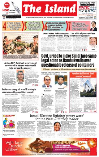 The Island  Cover - May 28, 2025 Edition