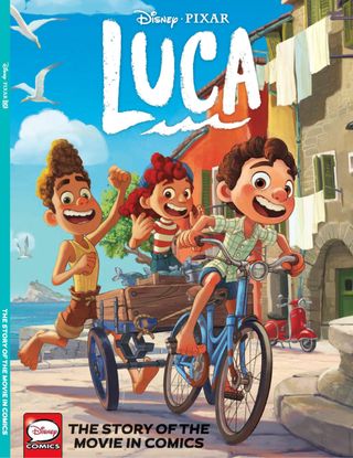 Luca Graphic Novel - Story Book Luca Graphic Novel Cover - Story Book Edition