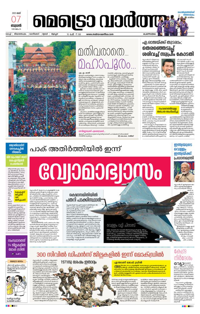 MetroVaartha Alappuzha