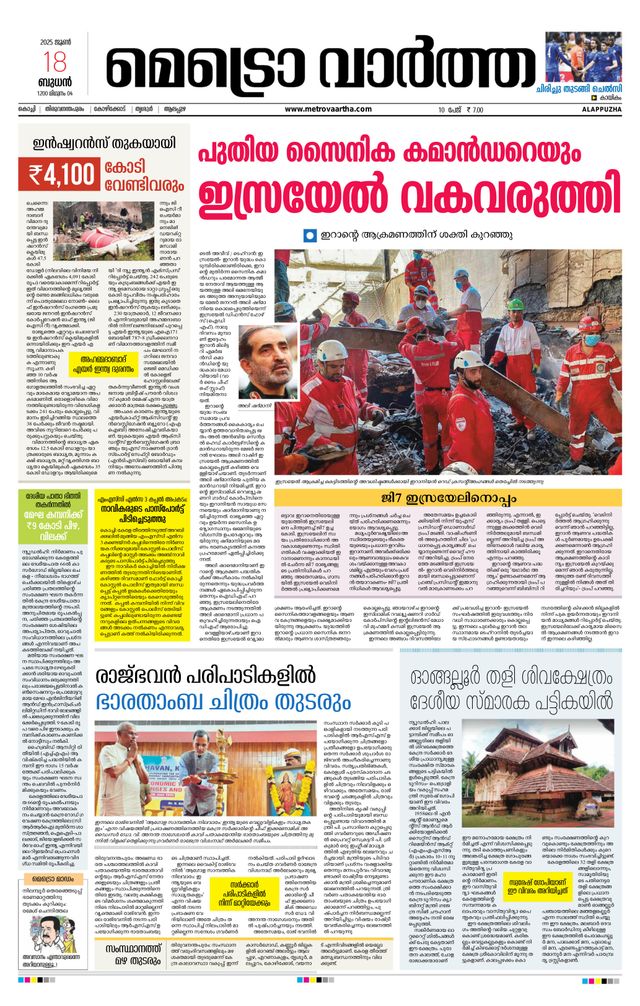 MetroVaartha Alappuzha