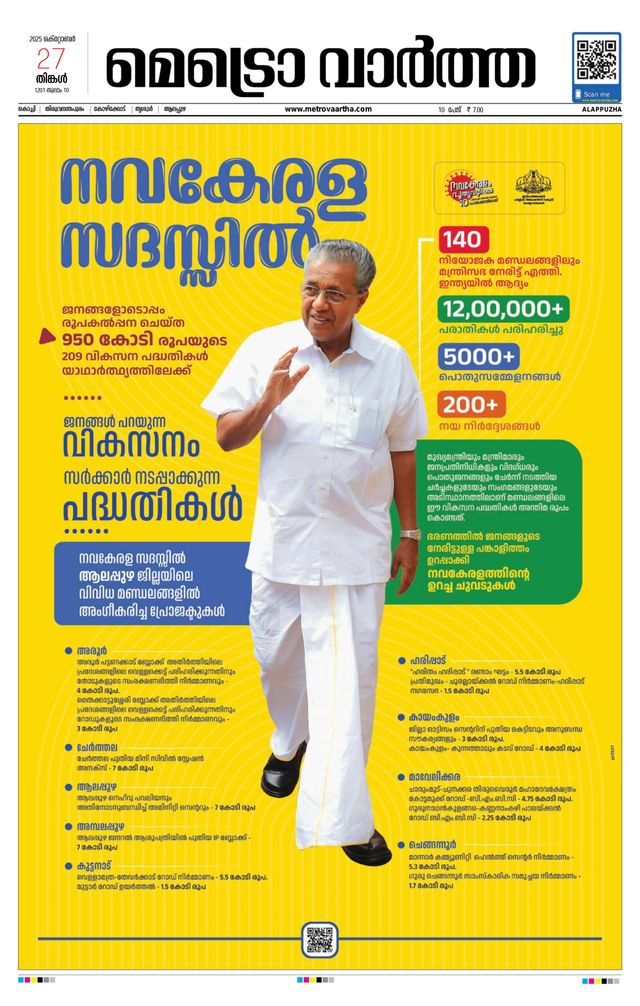 MetroVaartha Alappuzha