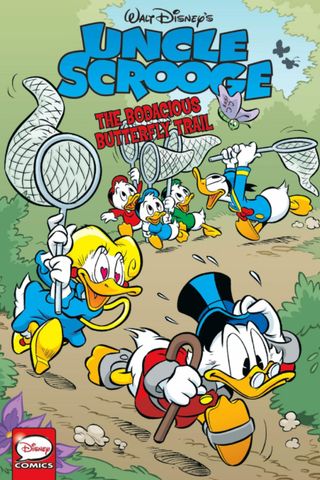 Walt Disney's Uncle Scrooge  Cover - The Bodacious Butterfly Trail Edition
