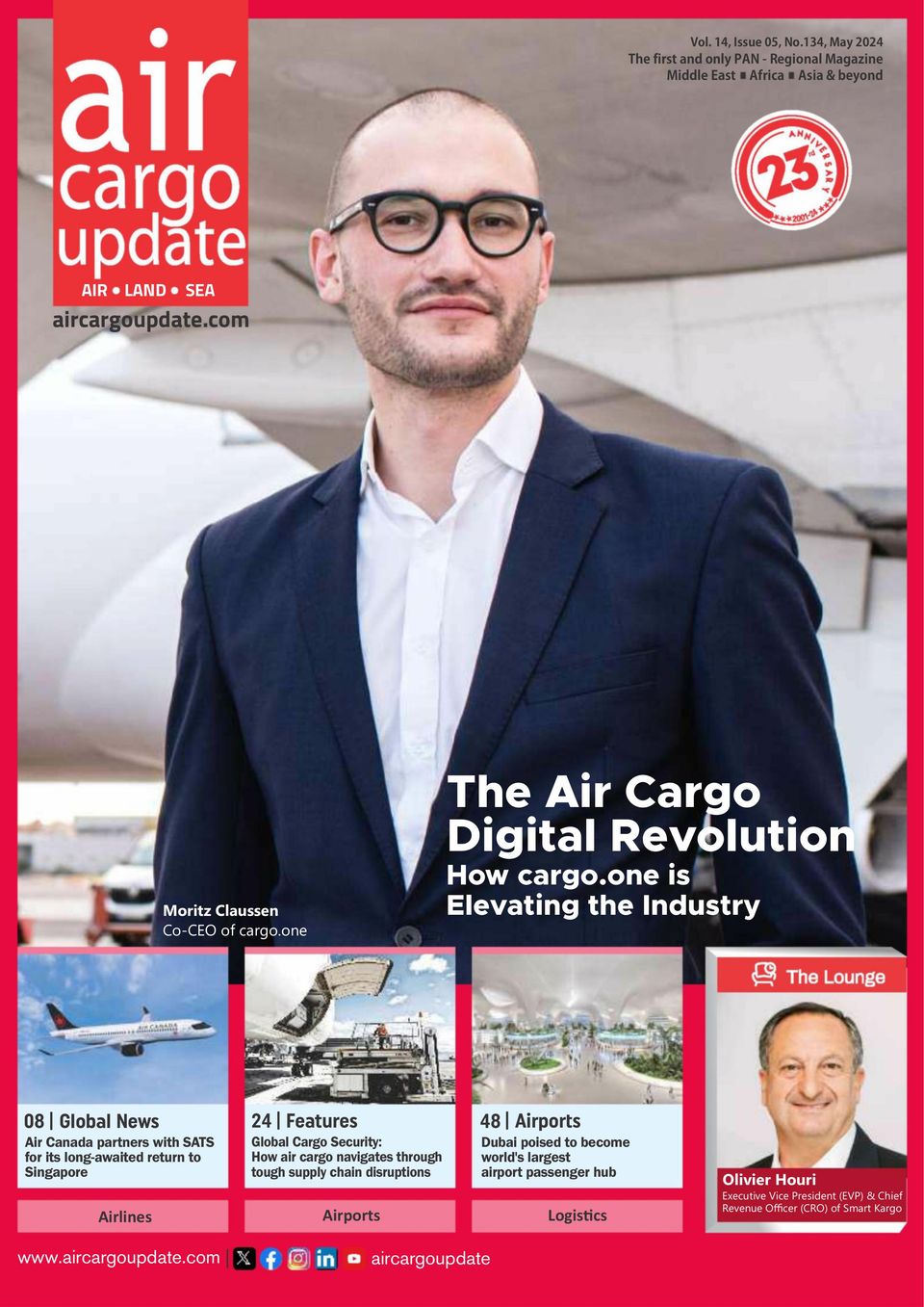 Get digital access to Air Cargo Update - May 2024 issue | Magzter.com