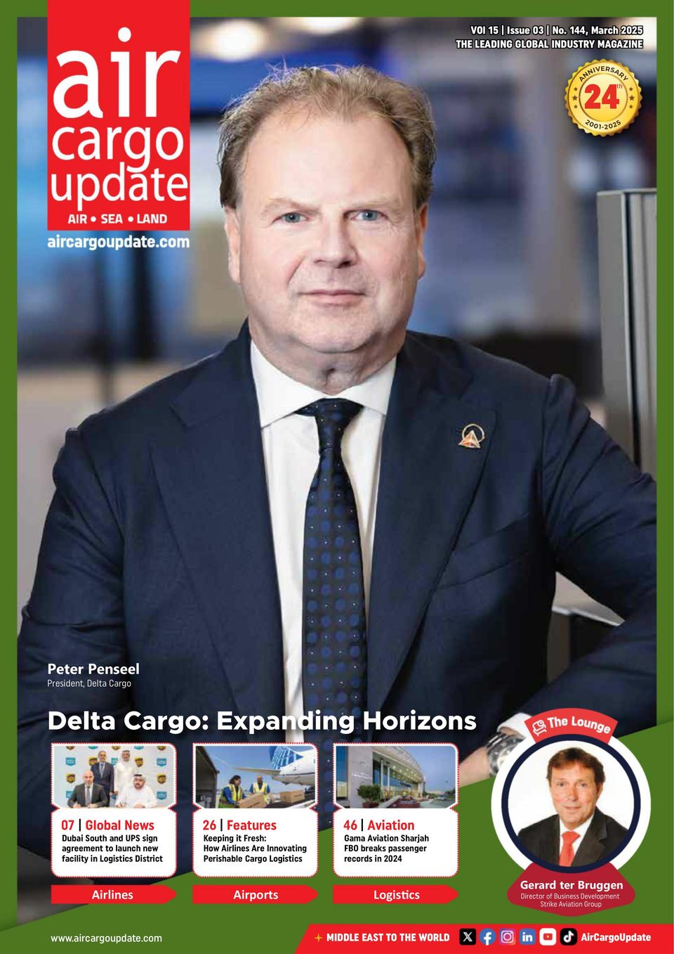 Get digital access to Air Cargo Update Magazine | Magzter.com