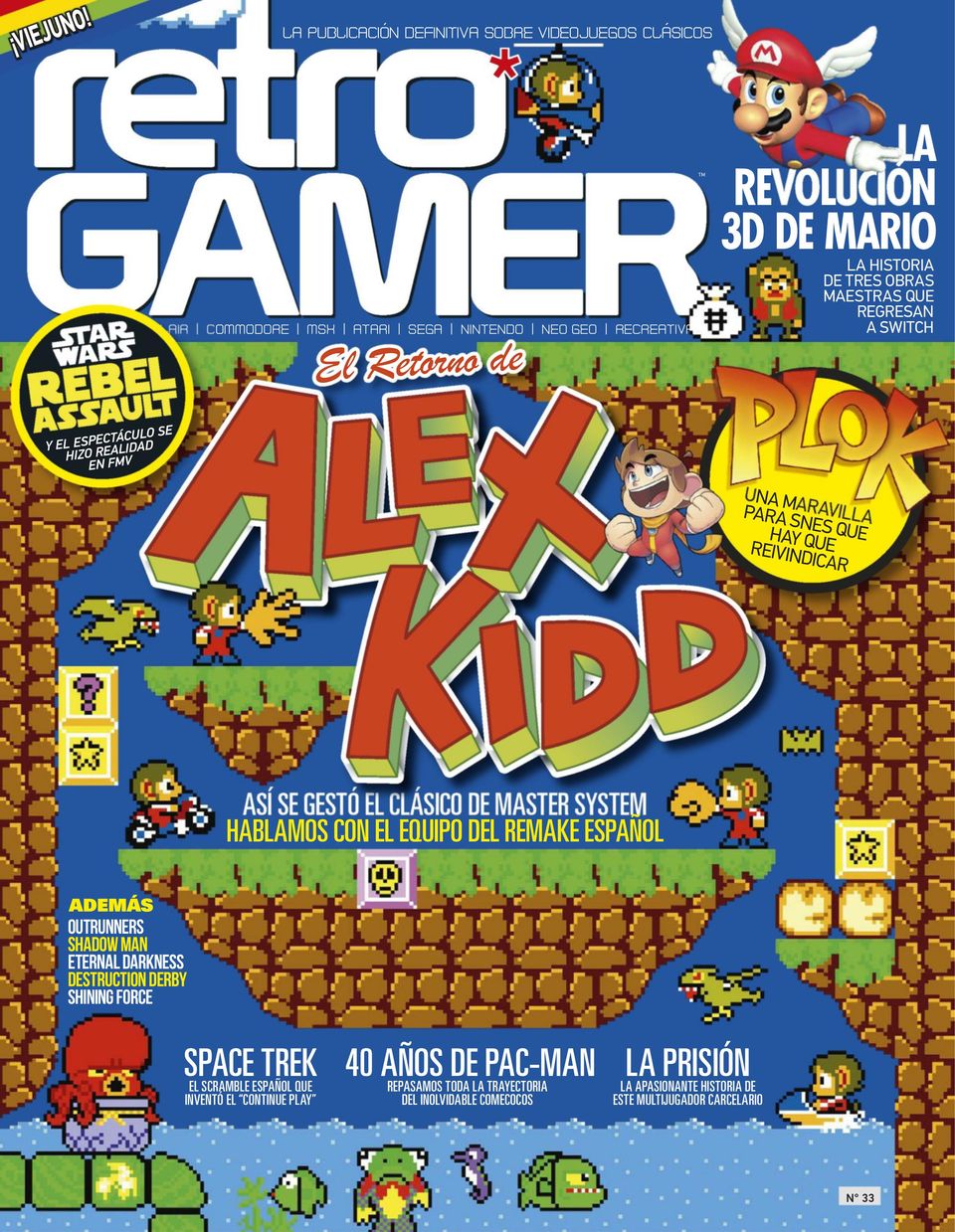 Get your digital copy of Retrogamer España-Edición 34 issue