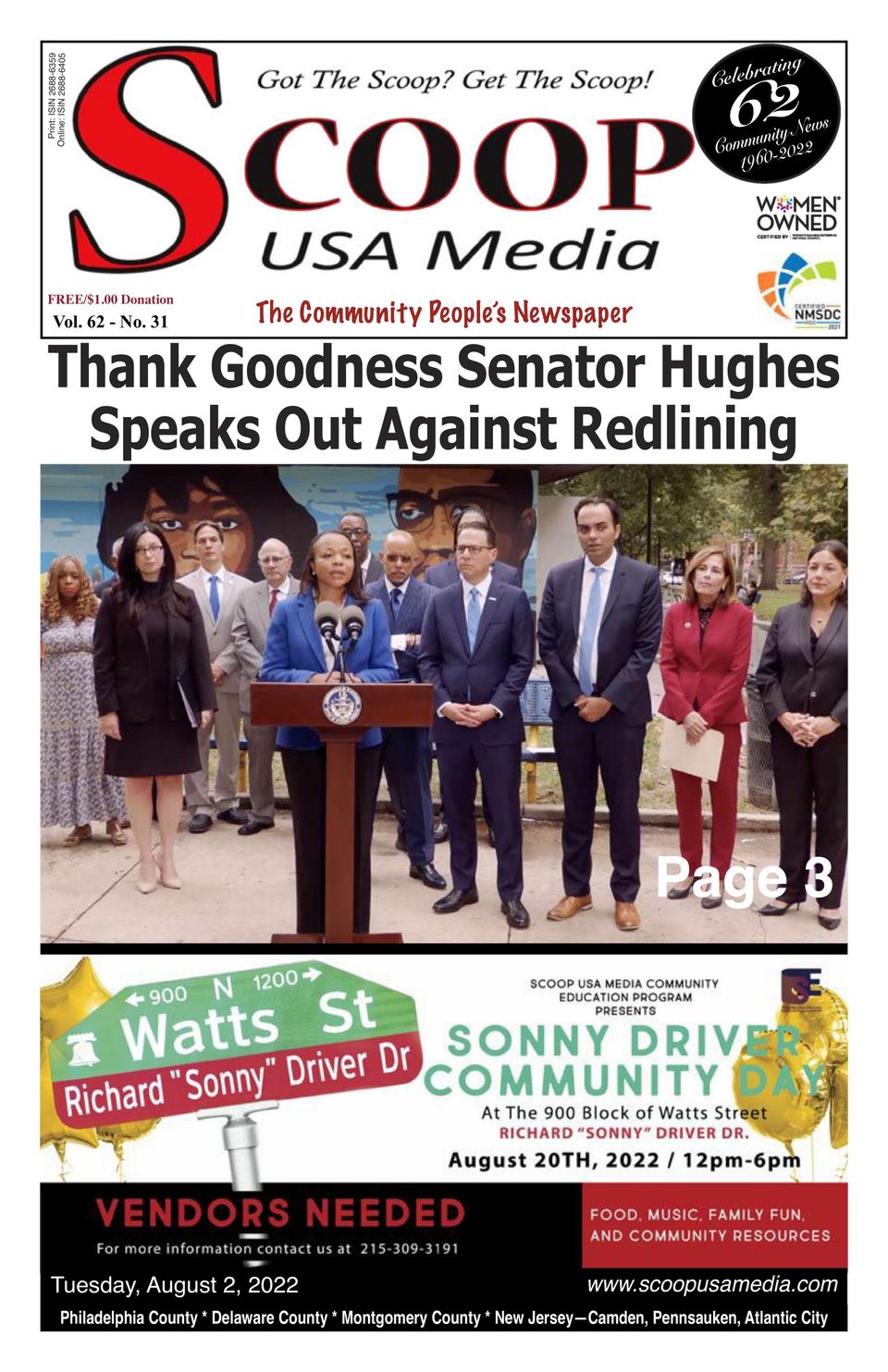 Scoop USA NewspaperAugust 02, 2022 Newspaper Get your Digital