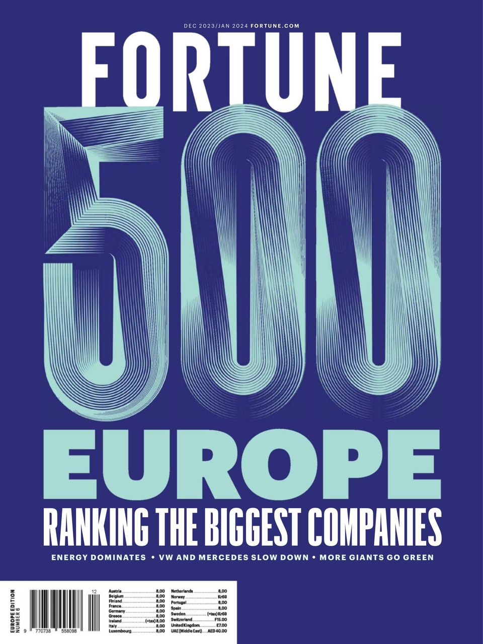 Fortune Europe Magazine Get your Digital Subscription