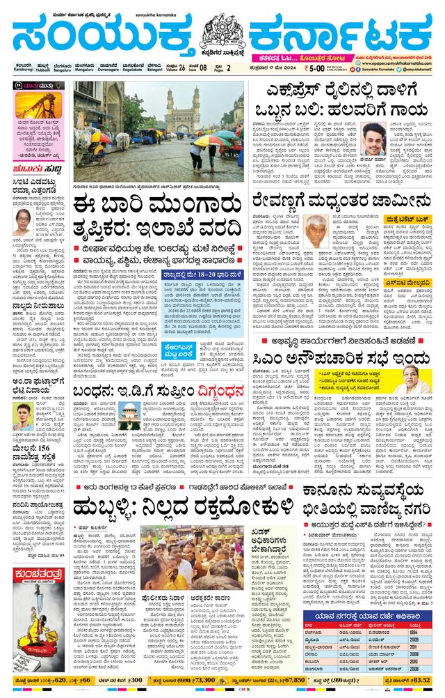 Samyukta Karnataka Kalaburagi