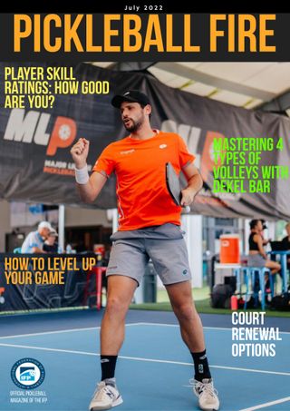 Pickleball Fire  Cover - July 2022 Edition