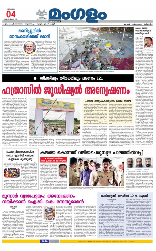 Mangalam Daily Pathanmthitta
