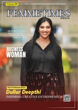 Femmetimes June 2024  Exclusive Interview With  Creative Entrepreneur Dullur Deepthi 