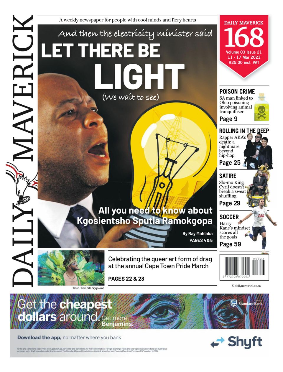 Daily MaverickMarch 11, 2023 Newspaper Get your Digital Subscription