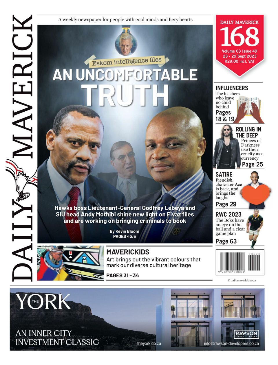 Daily MaverickSeptember 23, 2023 Newspaper Get your Digital Subscription