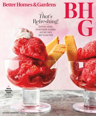 Better Homes & Gardens US  Cover - July/August 2025 Edition