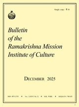 Bulletin of the Ramakrishna Mission Institute of Culture