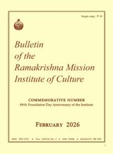 Bulletin of the Ramakrishna Mission Institute of Culture