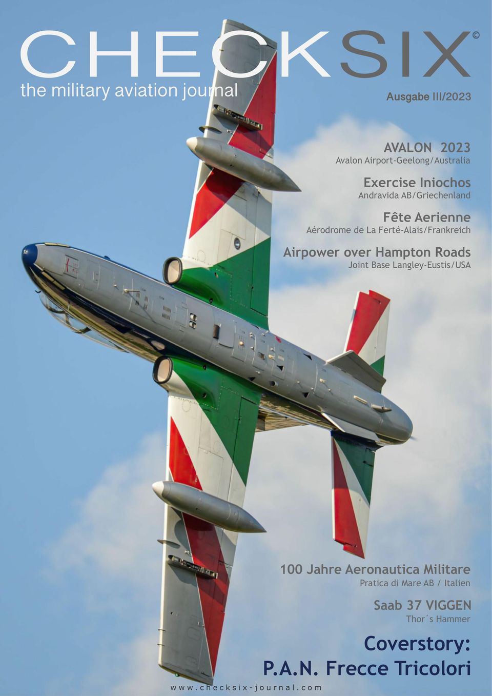 CHECKSIX - The Military Aviation Journal Deutsch Ausgabe III/2023