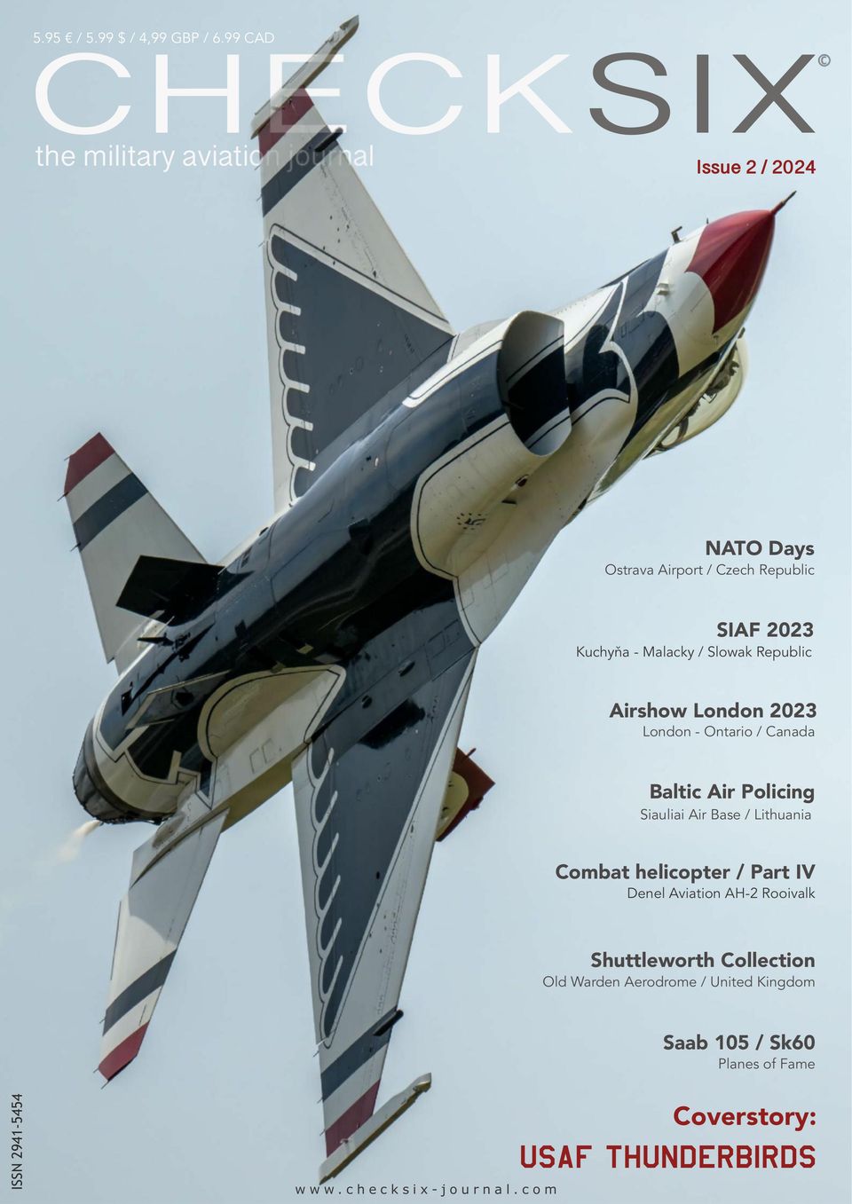 CHECKSIX - The Military Aviation Journal Deutsch Ausgabe 2/2024