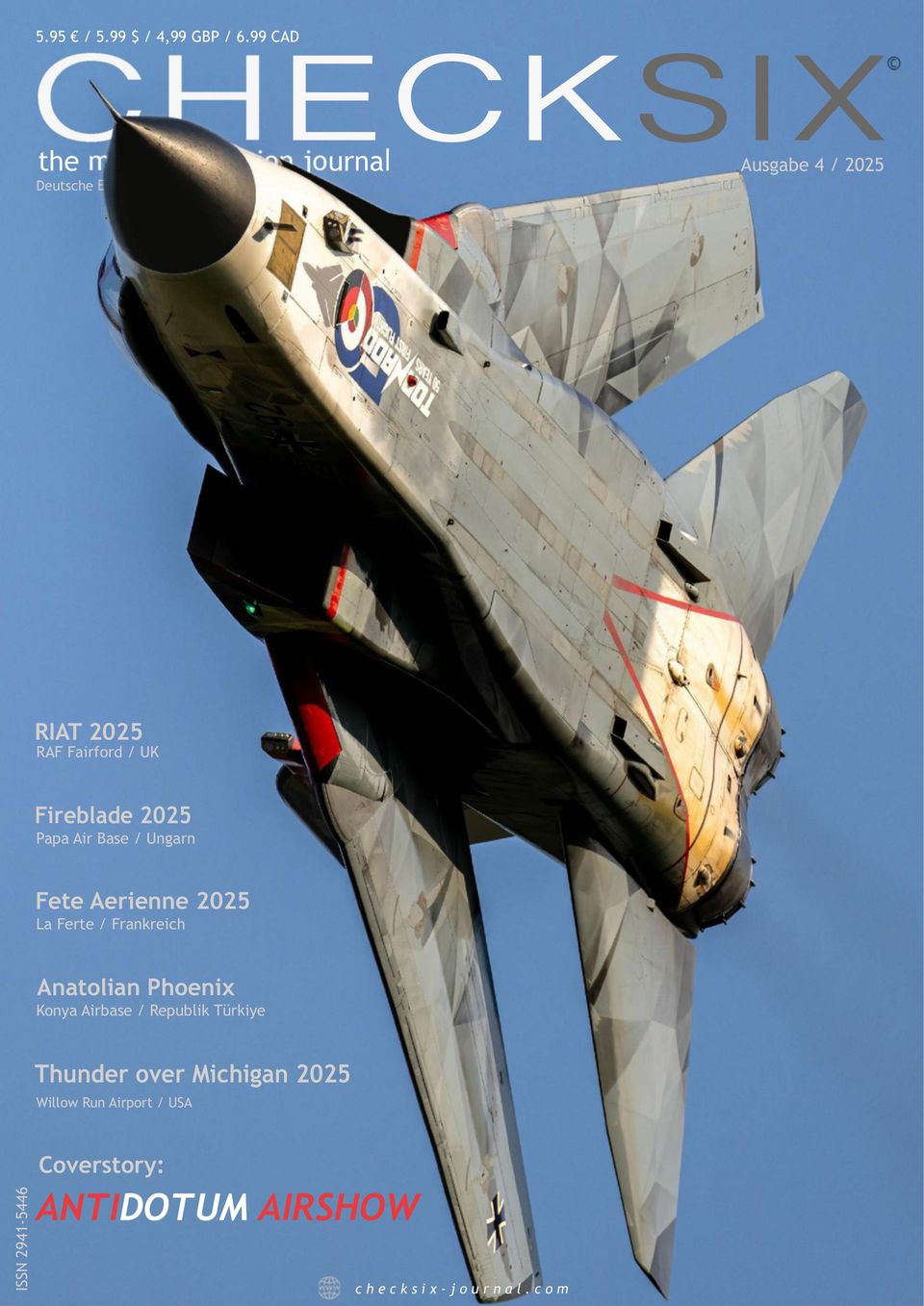 CHECKSIX - The Military Aviation Journal Deutsch