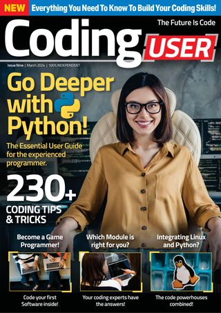 Coding User - Issue 9 - March 2024 Coding User Cover - Issue 9 - March 2024 Edition