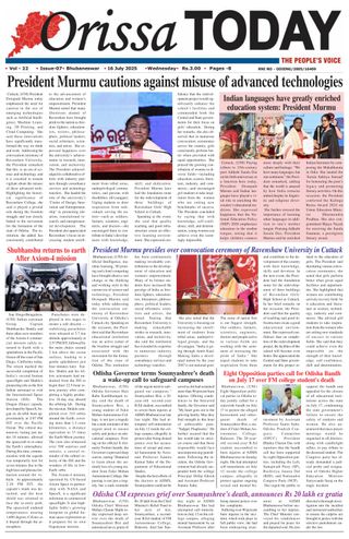 Orissa Today
