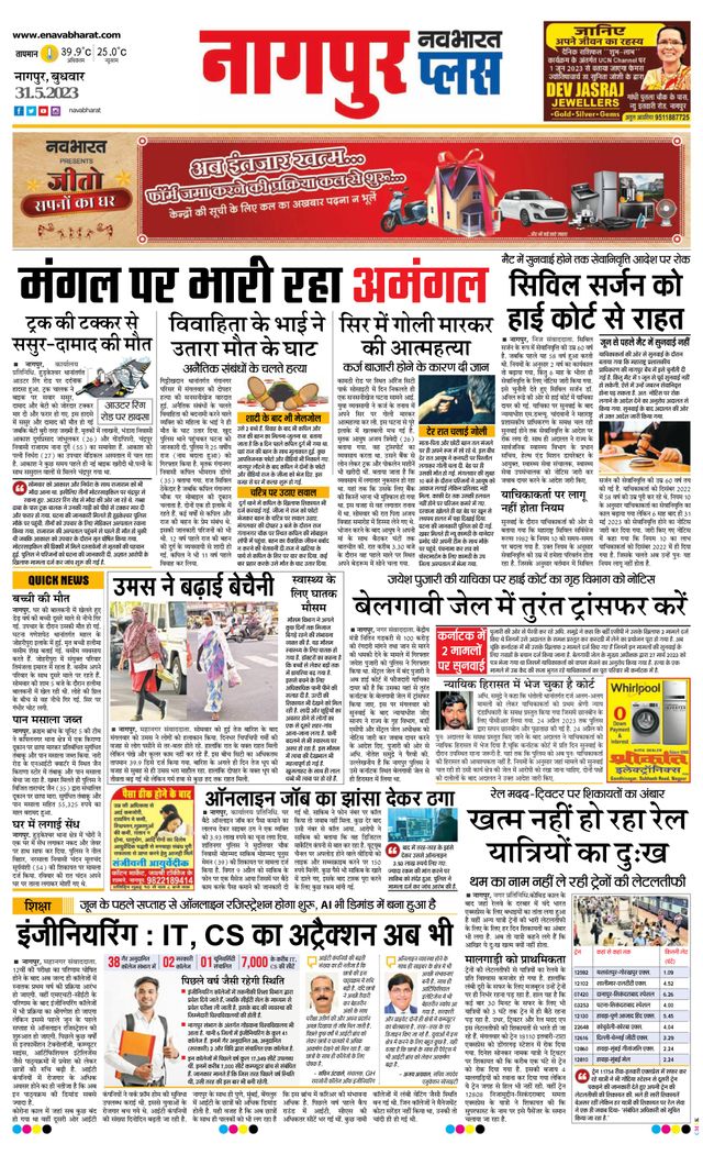 Navabharat Nagpur Metro Plus 2