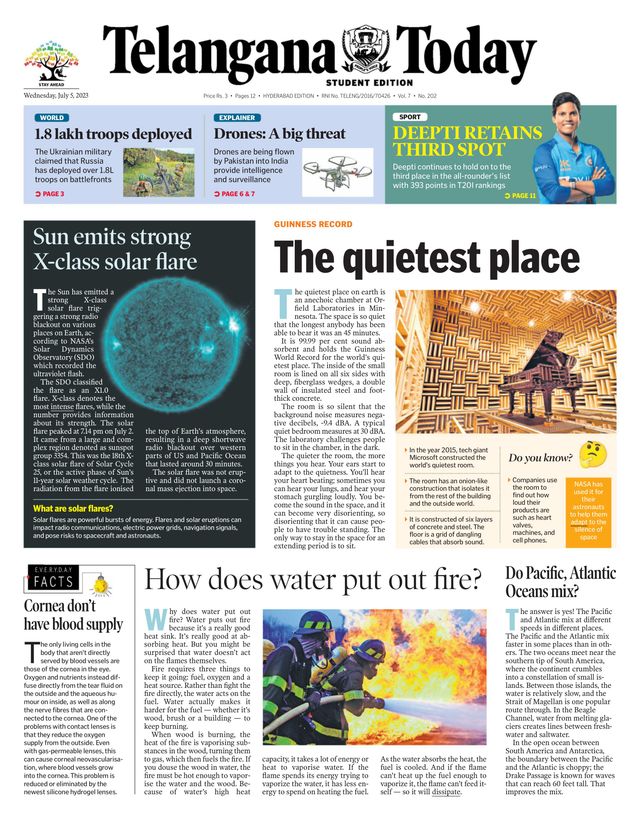 Telangana Today - School Edition