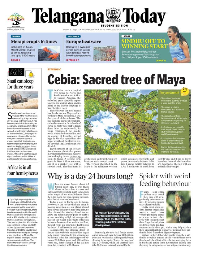 Telangana Today - School Edition