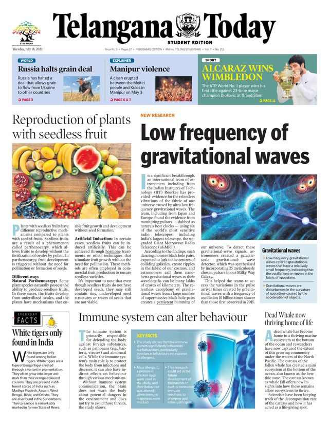 Telangana Today - School Edition