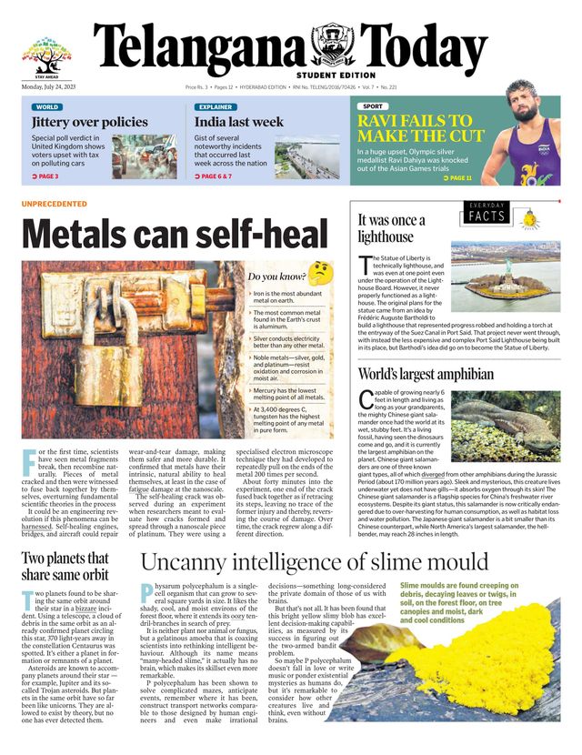 Telangana Today - School Edition