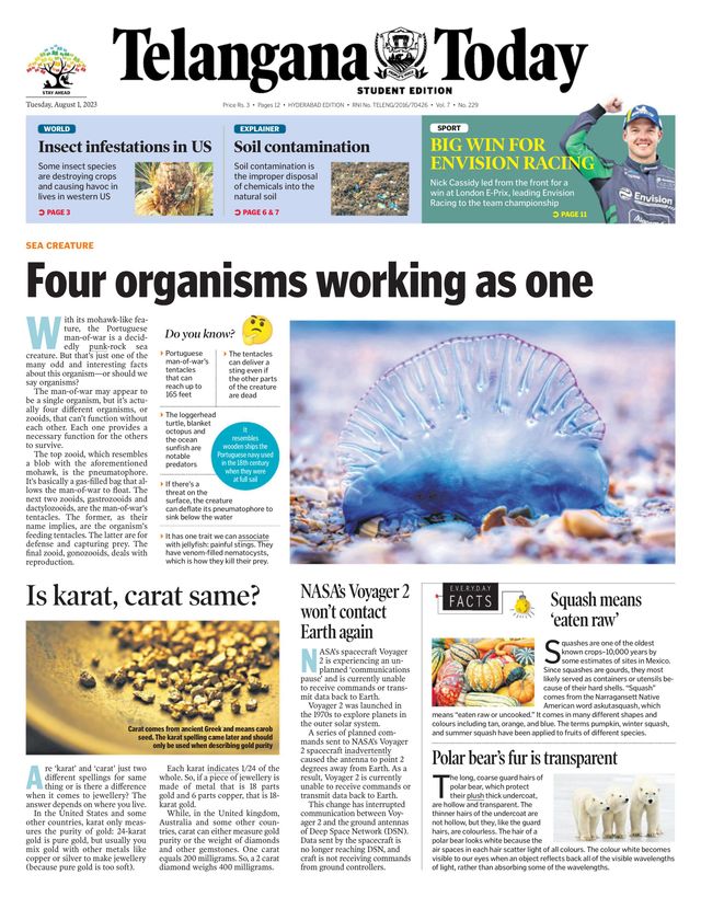 Telangana Today - School Edition