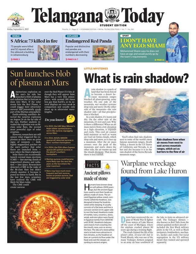Telangana Today - School Edition