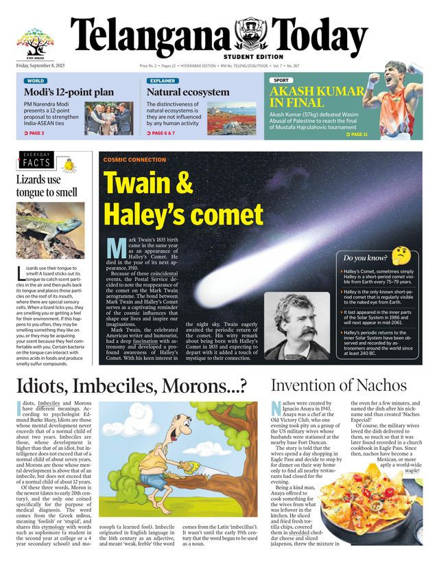 Telangana Today - School Edition