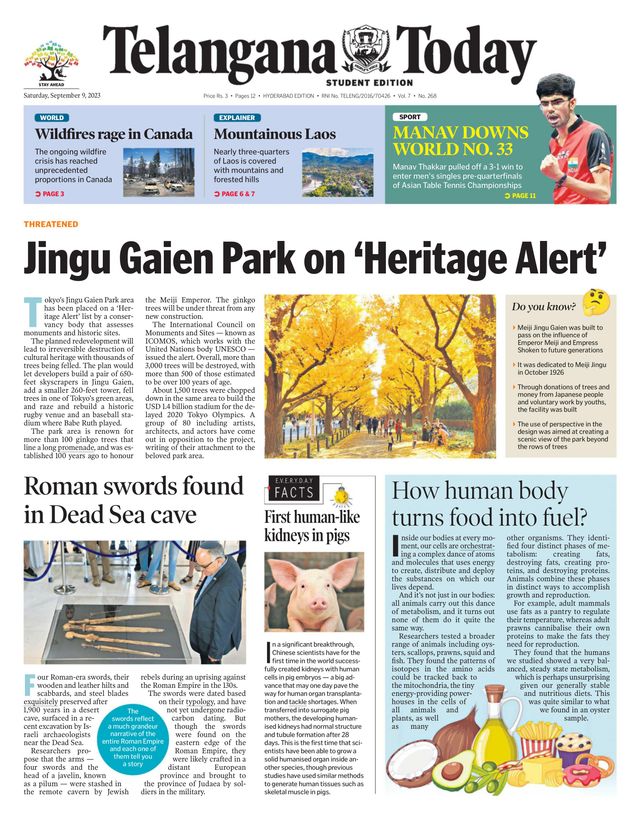 Telangana Today - School Edition