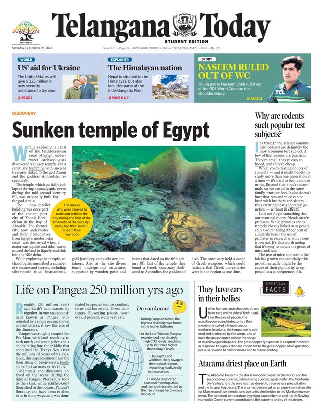 Telangana Today - School Edition