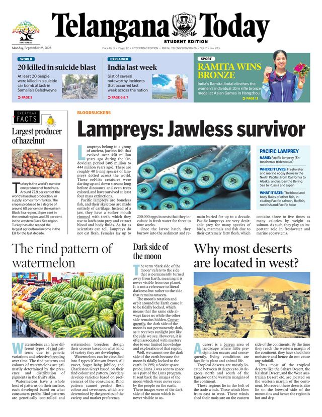 Telangana Today - School Edition