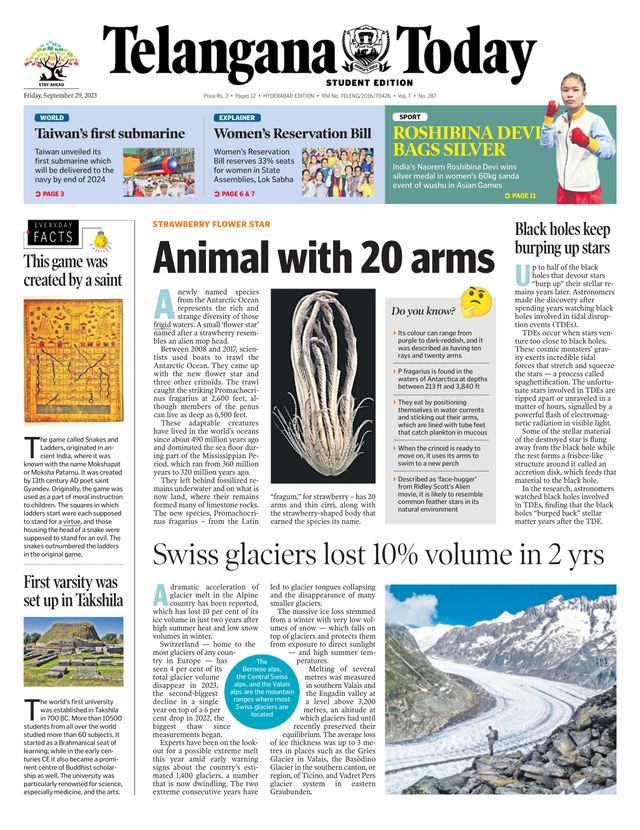 Telangana Today - School Edition