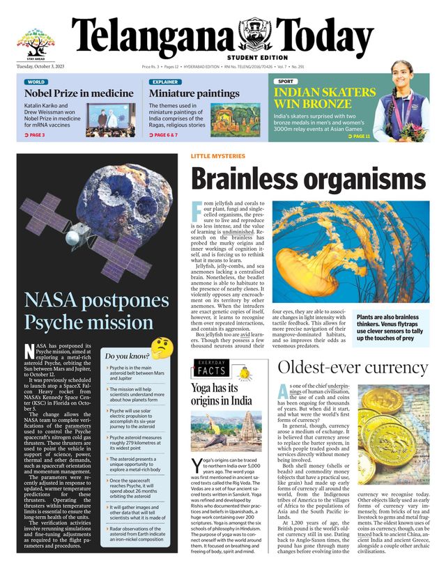 Telangana Today - School Edition