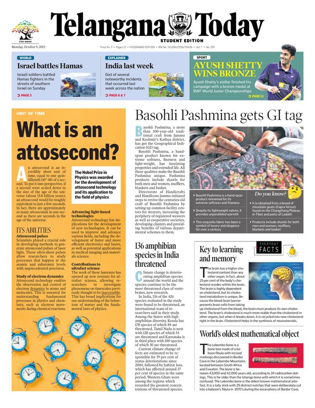 Telangana Today - School Edition
