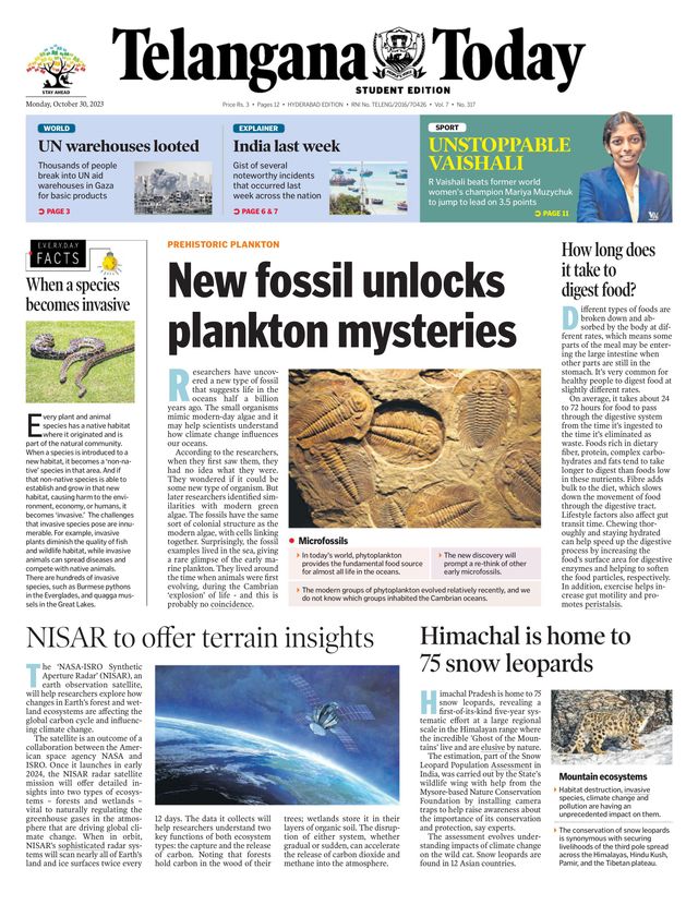 Telangana Today - School Edition