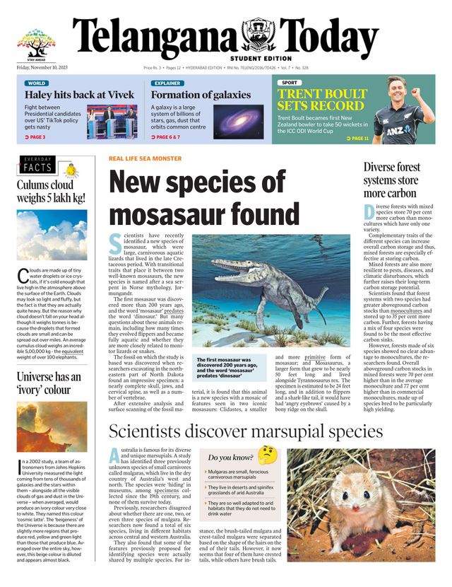 Telangana Today - School Edition