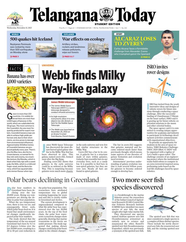 Telangana Today - School Edition