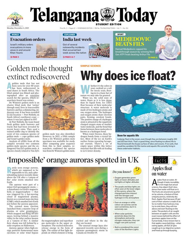 Telangana Today - School Edition