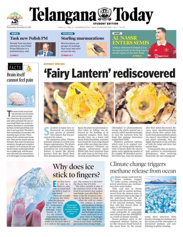 Telangana Today - School Edition