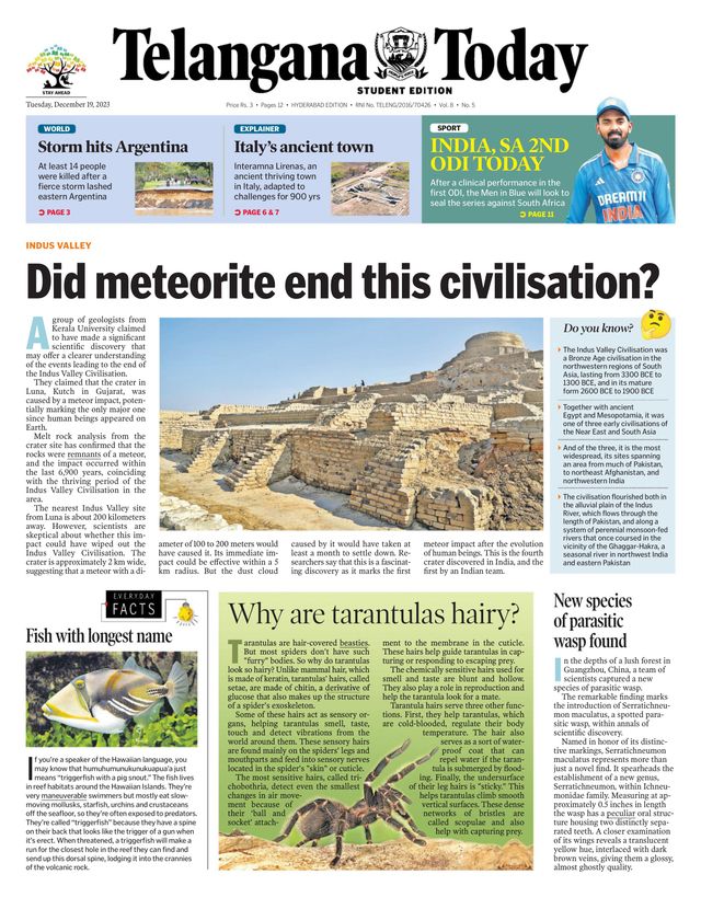 Telangana Today - School Edition